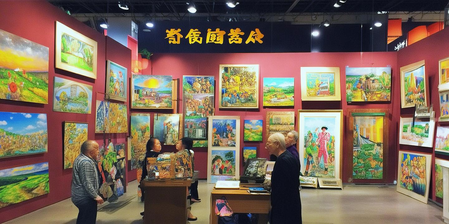 “小岗村改革主题艺术展”:农民画绘40年巨变,拍卖收入助力乡村振兴