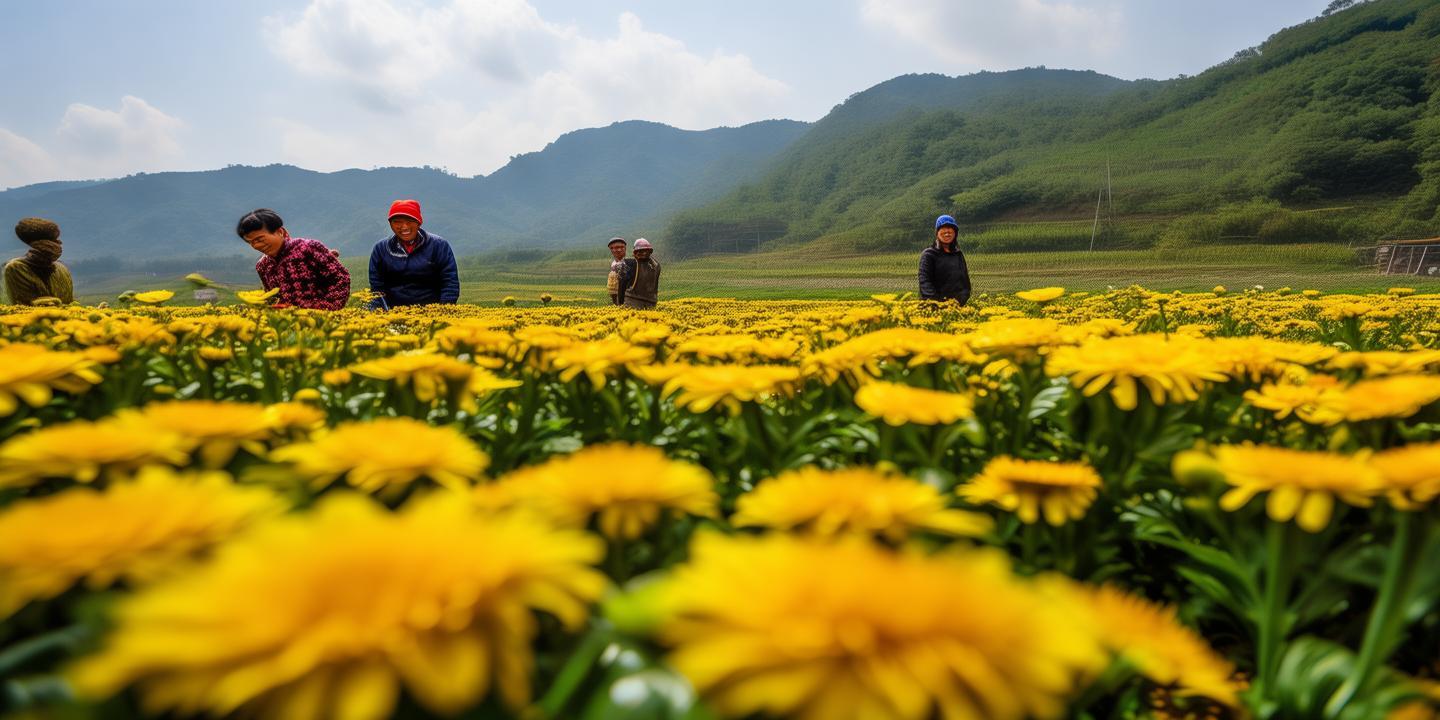 滁州滁菊种植基地获欧盟认证:有机菊茶出口价格翻三倍 助农增收