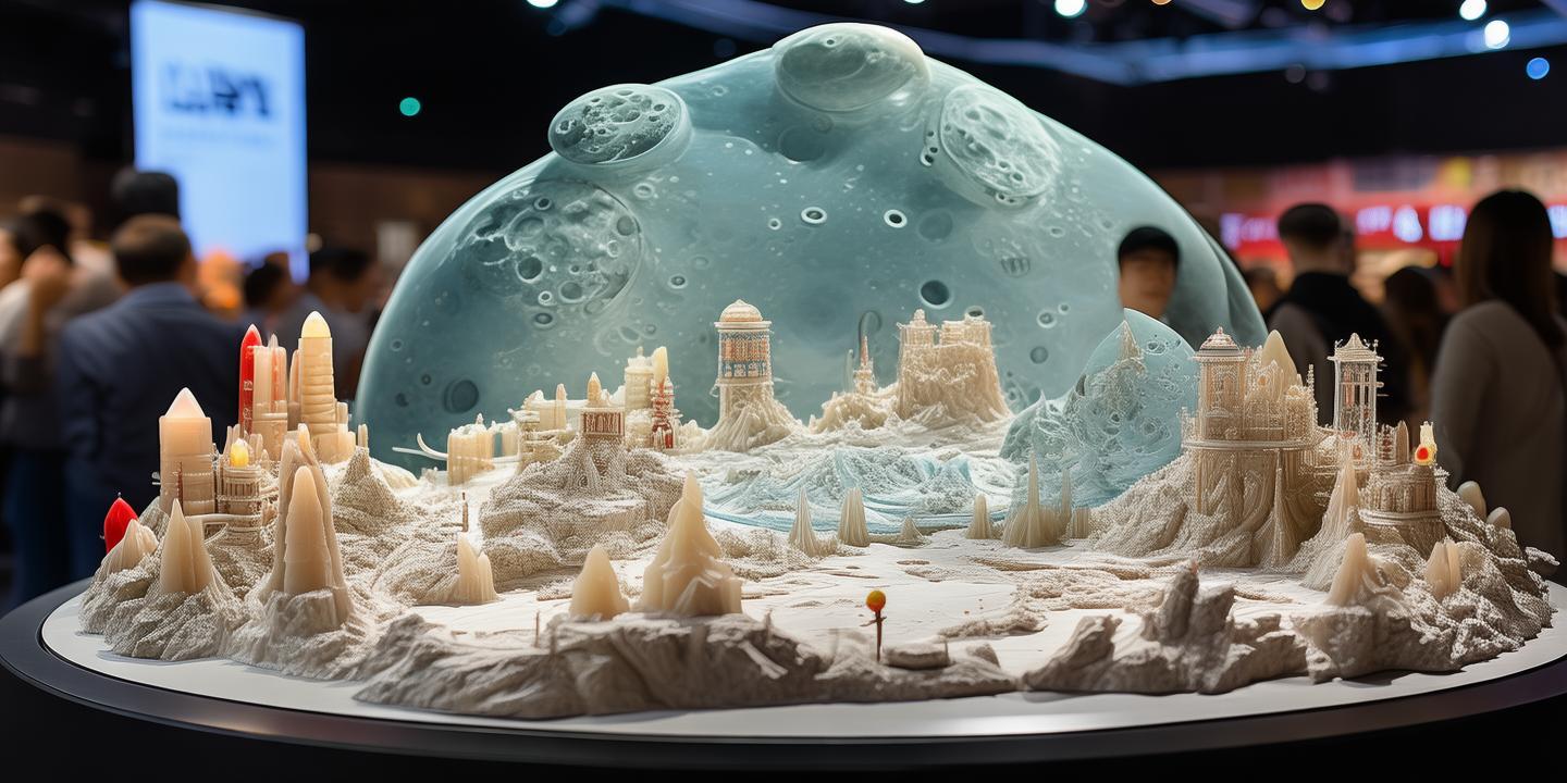 滁州非遗凤阳玉雕月球基地模型惊艳亮相NASA展览,成为“最外星地球艺术品”